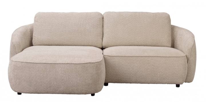 3-seters sofa \'Norris\' Sjeselong venstre - Lys beige i gruppen Møbler / Sofaer / 3-seters sofaer hos Reforma (124574)