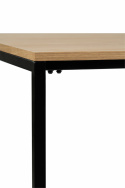 Spisebord \'Vega\' 180x90cm - Naturlig/Black