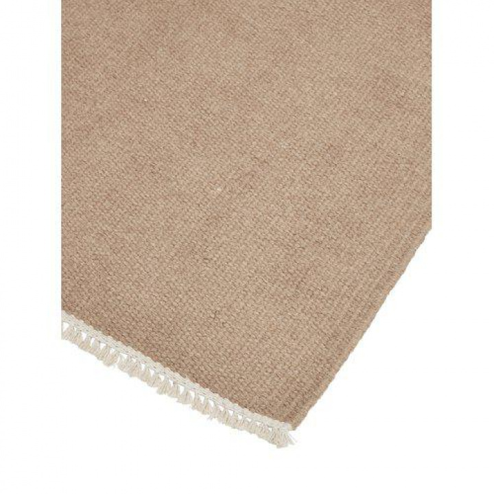 Ullmatta 'John' 200x300 - Beige