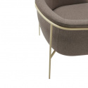 Eyrie Lounge Chair Brun