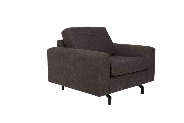 Lounge sofa \'Jean\' 1-seter - Grå i gruppen Møbler / Utendørsmøbler / Loungemøbler hos Reforma (3200129)