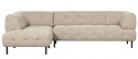 Venstre hjörnesofa \'Lloyd\' - Beige