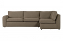 Hjörnesofa höyre \'Dark Sand\' - Brun