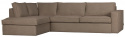 Sofa \'Freddie\' 4-seter - Lys brun