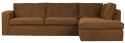 Sofa \'Freddie\' 4-seter - Bronse