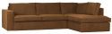 Sofa \'Freddie\' 4-seter - Bronse