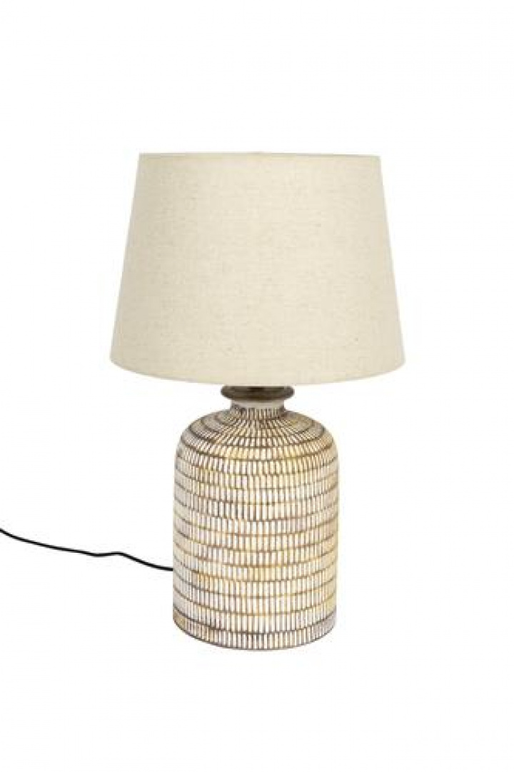 Bordslampa \'Russel\' - Beige i gruppen Belysning / Lamper / Bordlamper hos Reforma (5200142)