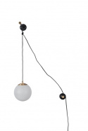 Vegglampe \'Bulan\' 32x61 - Hvit