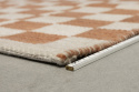 Teppe \'Checker\' 160x230cm - Beige