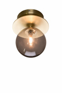 Vegglampe \'Art Deco\' - Röykfarget