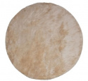 Matta \'Praline\' Rundt 200cm - Beige