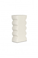 Vase \'Curves L\' - Skinnende Beige