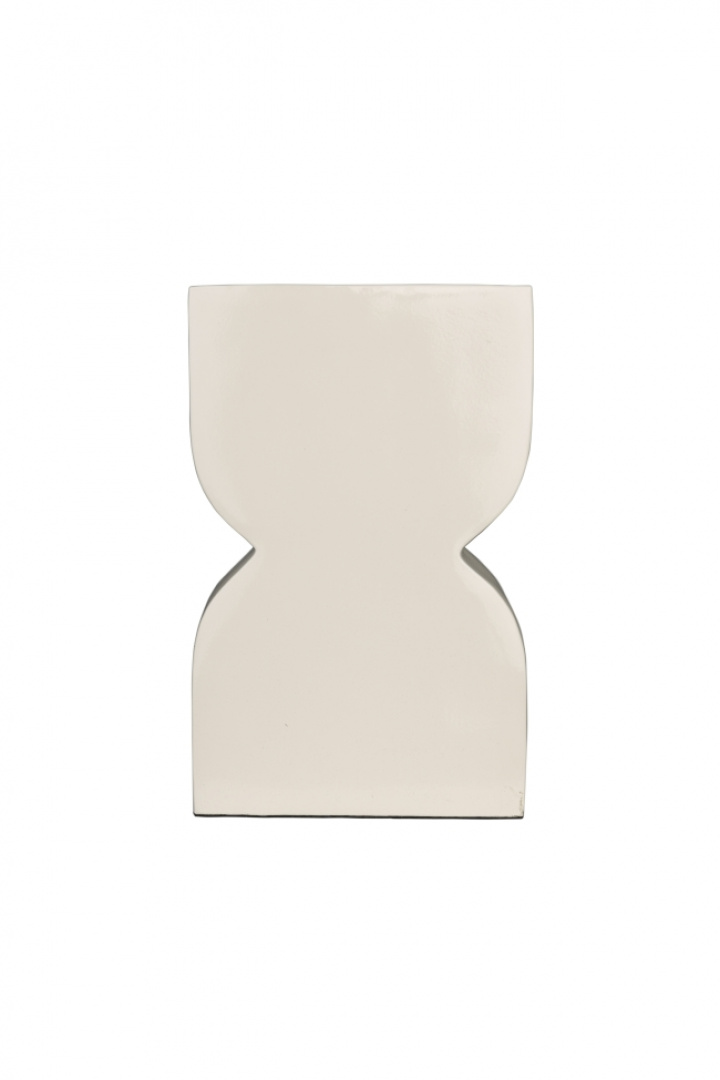 Vase Cones L \'Skinnende Beige\' - Beige i gruppen Interiør / Dekorasjon / Vaser hos Reforma (8200075)