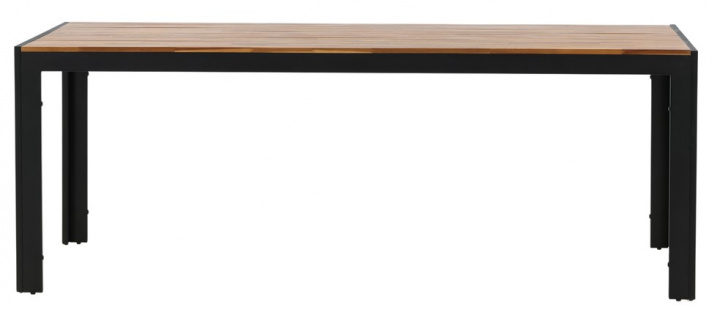 Spisebord \'Birka\' 205x90cm - Svart i gruppen MØBLER / BORD / Spisebord hos Reforma (9554-068)