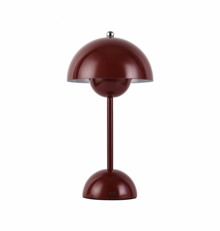 Oppladbar lampe \'Nässjö\' - RØD i gruppen Belysning / Lamper / Bordlamper hos Reforma (97258-red)