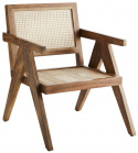Stol \'Lounge Chair Rattan\' - Naturlig