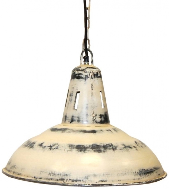 Industriell lampe Vintage - Patinert Hvit i gruppen Belysning / Lamper / Taklamper hos Reforma (INDS-201)