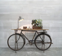 Sidebord Vintage bicycle - Tre/Jern