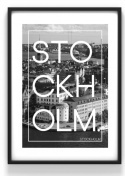 Plakat Stockholm Photo 30x40cm