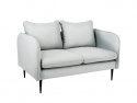 Sofa \'Posh\'- 2-seters platinagrå/svart