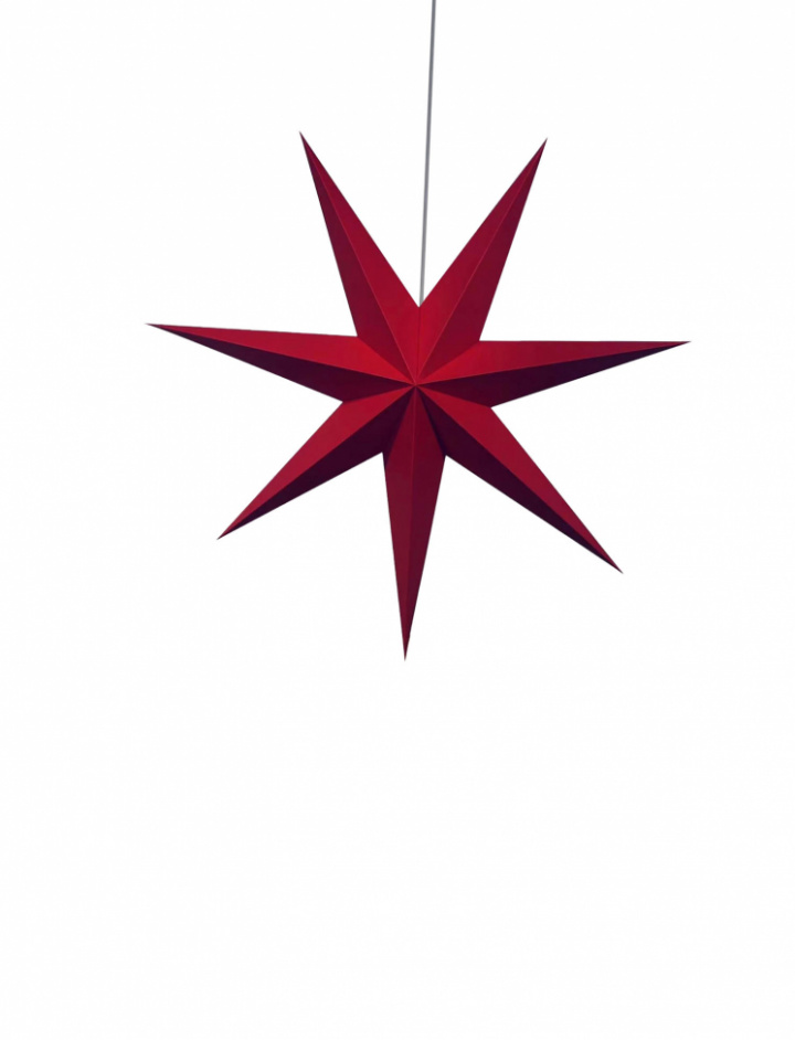 Adventsstjerne \'Sally\' 100cm - Rød i gruppen Belysning / Lamper / Julebelysning hos Reforma (advent-star-red-5)